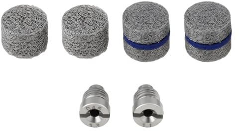 ECSiNG 6Pcs Schaum Pistole Öffnung Düse Tipps Mesh Filter Schaum Herstellung Maschine Filter für Schnee Foam Lance