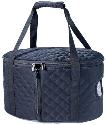 Slow Cooker Bags – Wiederverwendbare Isoliereinlagen mit großer Kapazität – mit Deckelbefestigungsschnalle, Kochtopf-Tragetasche | für Reisen, Camping, Outdoor-Ausflüge, Reisen, Picknicks, Partys