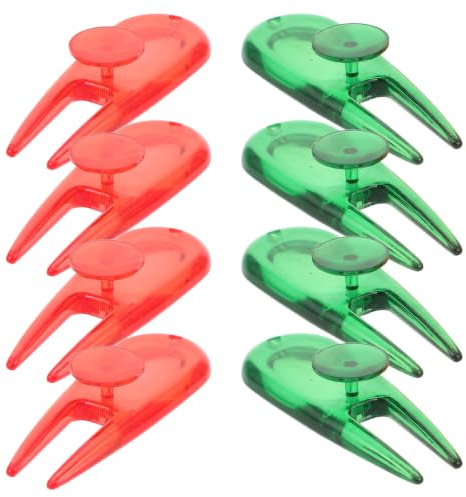 YARNOW 8pcs Golf Divot Repair Tool with Ball Marker for Golf Green and Turf Minimizing Grass Damage and Course Maintenance