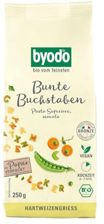 Bunte Buchstaben 6 x 250 g