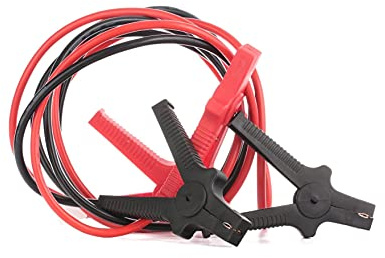 Herth+Buss 52289848 Starthilfekabel DIN 72553, 16 mm², 3 m, 12-24 V, 220 A, CCA, ohne Überspannungsschutz für Benzinmotoren