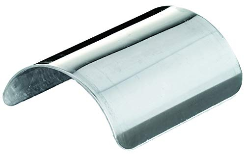 Alberts 205638 Pfostenkappe für abgerundete Holzpfosten | Edelstahl | 90 x 90 mm