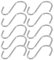 Sourcingmap Metal S Shaped Kitchen Spoon Pan Pot Hanging Hooks Hangers 10 Pcs