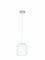 Philips myLiving ES-Pendelleuchte Limia 1-flammig 20 W, chrom 409401116