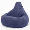 Lounge Pug, Gaming Sitzsack Sessel, Pom-Pom Lila