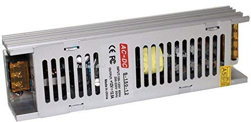 Alimentatore trasformatore CC 12 V 5 / 6,6 / 8,33 / 10 / 12,5 / 15 / 16,66 / 20 / 30 per striscia LED, DC12V 12.5A 150W