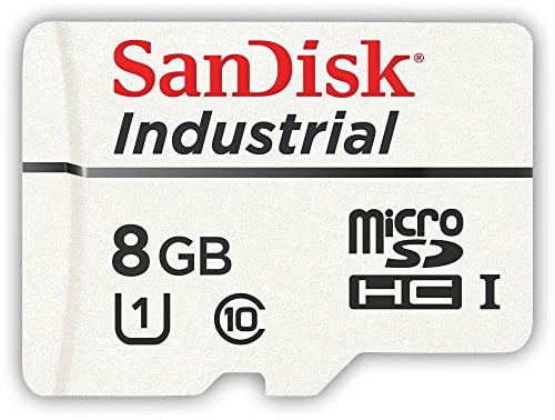 SanDisk Industrial MLC 8 GB MicroSD Card SDHC UHS-I Class 10