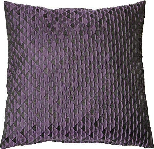 SPRUEGEL Kissenhülle Julia einfarbig 50x50 violett