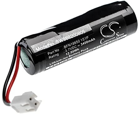 vhbw 1x Akku kompatibel mit Leifheit Classic 51102 Home Cleaner Heimroboter (3400 mAh, 3,7 V, Li-Ion)