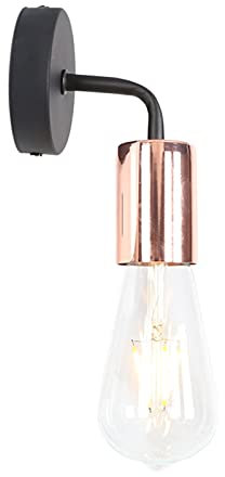 Lampes murales, Mini-Métal Métal Wall Lights Lighting Lighting, Sconces murales industrielles Vintage pour la chambre à coucher,Rose gold