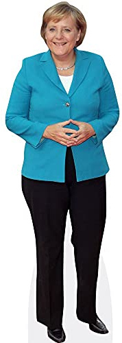 Angela Merkel (Blazer)# Pappaufsteller lebensgross