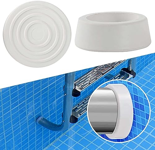 TonGass Outside Pools Ladder Bumper for Inground Pool Ladder Rubber End Cap | Fit 1.9 Standard Swimming Pool Ladder Tubing Bumper Cap for Inground Pool Ladder Step End Cap