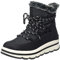 Tom Tailor Damen 4290401 Schneestiefel, Black, 41 EU