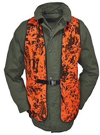 Hubertus Drückjagd Weste Warnweste Signalorange (II)