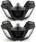 ANYPOWK Lumières de garage LED déformables - 12000 lumens, lumière du jour 6500K 120W, Éclairage plafonnier pour organisation de garage à quatre feuilles, Lot de 2