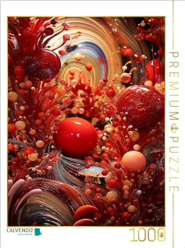 CALVENDO Puzzle Kugelwachstum - organische Form aus Glas | 1000 Teile Lege-Größe 64 x 48 cm Foto-Puzzle für glückliche Stunden