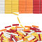 Youway Style Mosaikfliesen für Bastelarbeiten, Großpackung, 200 g, gemischte Farben, Mosaik-Glasstücke, Streifen, Formen, Glasfliesen für Bastelarbeiten, Kunst, Mosaikbedarf und Mosaikprojekte