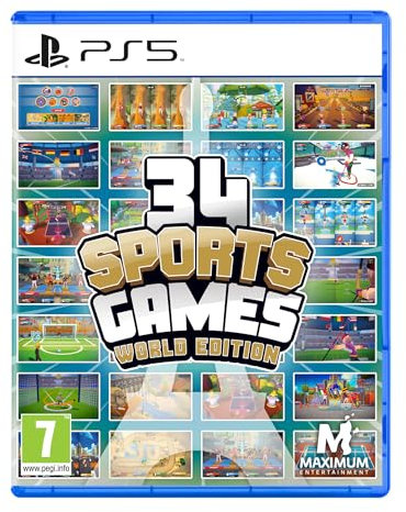 Maximum Entertainment 34 Sportspiele - World Edition (PS5)