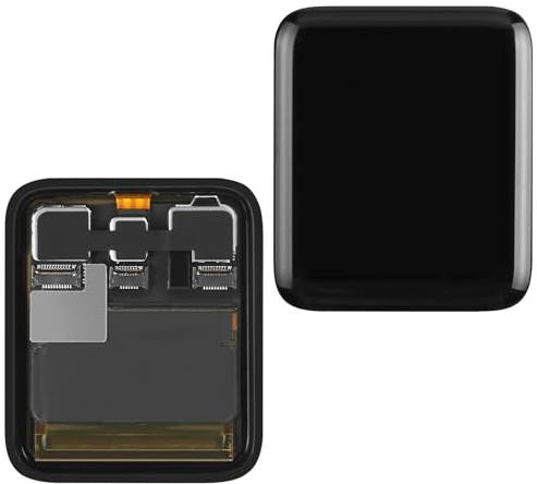 ARUISIFX Ersatz-LCD-Bildschirm, kompatibel mit Apple Watch Serie 3, 42 mm Cellular + GPS-LCD-Display, Touchscreen-Digitalisierer, Montage (42 mm)