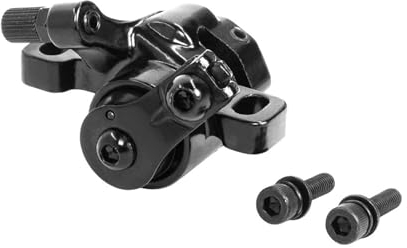 ziyany Bremssattel Kompatibel Mit Xiaomi 4 Pro M365 PRO MI 3 1S Kickscooter Alumium Legierung Elektrische Roller Hinterrad Disc Bremse mit Schrauben(Black)
