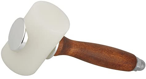 T-förmiger Lederschnitzhammer aus Holz und Nylon, Bastelwerkzeug Zum Lederschnitzen