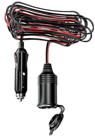 Eoixuqba Car Charger Extension,Car Accessories Tools - Electrical Extension Cord For, Motorcycles, Pumps, Car Appliances