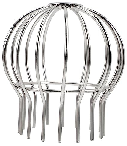 SEWOART Dachrinnenschutz Edelstahl-abflusssieb Dachrinnensieb Fallrohrfilter Netzabdeckung Für Dachablauf Gegen