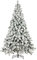 Albero Di Natale Innevato 240 cm Super Folto Effetto Neve Reale