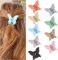 Clip antiscivolo a forma di farfalla, per capelli di medio spessore, per donne e ragazze, accessorio per capelli hawaiani (HairclawButterfly)