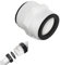 Adaptador de manguera de piscina de 38 cm, 1,5'' a 1,5'' Juego de conexión piscina piscina Split Hose Connector Jardín Tubo Extensión Accesorios con 2 juntas compatibles con In-tex y Coleman