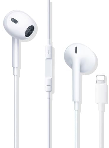 ALIANSHENG In-Ear Ohrhörer Kompatibel mit Kopfhörer iPhone 14/14 Pro/14 Pro Max/13/12 Mini/SE/11/X/XS Max/XR/8/7 Plus