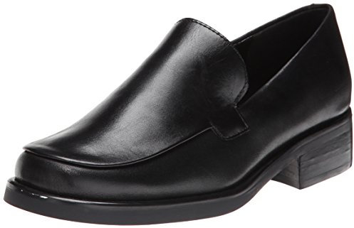 Franco Sarto Bocca, Mocassini Slip-On Donna, Vernice Nera Stretta, 37.5 EU