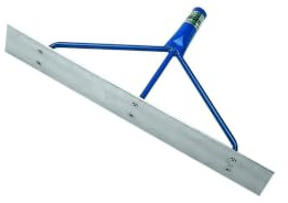 Idealspaten WEG40010 Alu-Teerverteiler Sieger glattes Blatt 60cm/34 mm, Silber, 40 x 25 x 15 cm