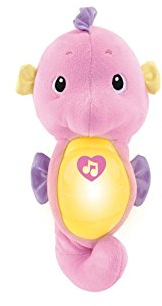 Fisher-Price Petit Hippoc'Lampe Jouet Musical Rose