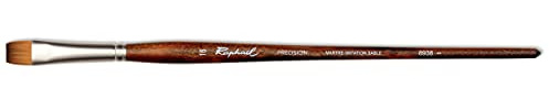 Raphael Precision 8938 Long Handle Brush, Bright, 16, Natural