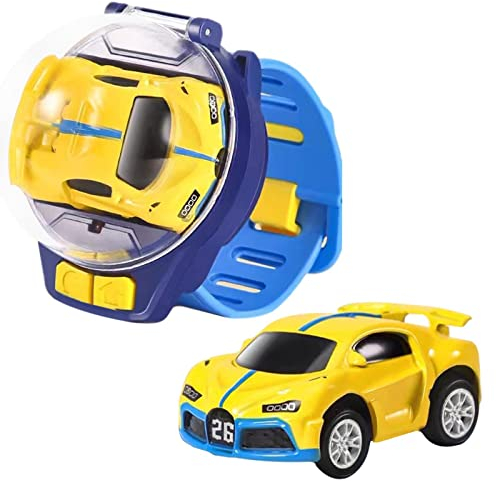 Luckxing Ferngesteuertes Auto Uhr Spielzeug Auto Remote Control Car Toys Mit Wasserdichter Hülle USB Elektrisches Spielzeugauto 2,4 GHz USB Ladegerät RC Stunt Auto Für Jungen Mädchen Geschenke