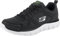Skechers Men's Track Bucolo Oxford, Black White, 7 UK