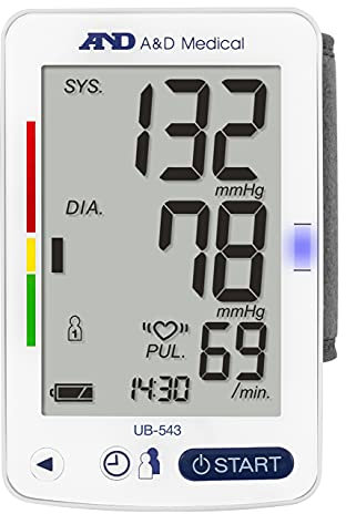 A&D UB-543 Wrist Blood Pressure Monitor