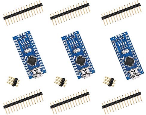 ELEGOO Nano Board 3pcs CH 340 Compatible with Arduino Nano V3.0