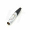 HangTon 2B männlicher gerader Stecker FGG 303 mehrpoliger runder Metallstecker, Zugentlastung, Kabelmontage (3-polig, Stecker)