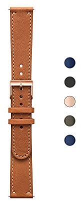 WITHINGS - Premium Lederarmband für ScanWatch, Steel HR, HR Sport, Move ECG, Move und Steel