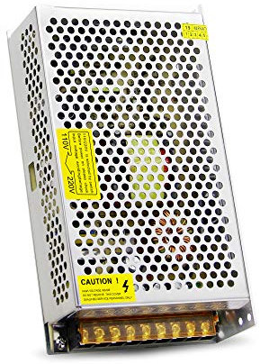 Aclorol 5V 40A 200W Power Supply 110V / 220V AC to DC 5V 40amp Universal Power Converter Transformer Driver Adaptor for WS2812B WS2813 2812 LED Strip Pixel CCTV Camera Security System Laptop Project