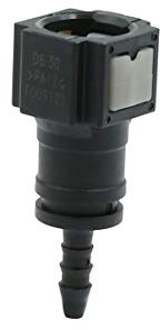 X AUTOHAUX Car Fuel Line Hose Pipe Quick Release Female Connector 6.30mm ID3