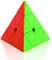 Cooja Pyraminx Cubo Magico, Pyramix Speed Magic Cube Piramide, Stickerless Resistente Smooth Velocit di Giocattoli per Ragazze Ragazzi