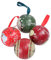 Amosfun Weihnachtskugel-Form, Geschenk-Boxen, kreativ, Metall, runde Kugeln, Bonbonniere, Kugelform, Geschenk-Verpackung, Weihnachten, Party, Feiertage, Gastgeschenke (gemischter Stil)