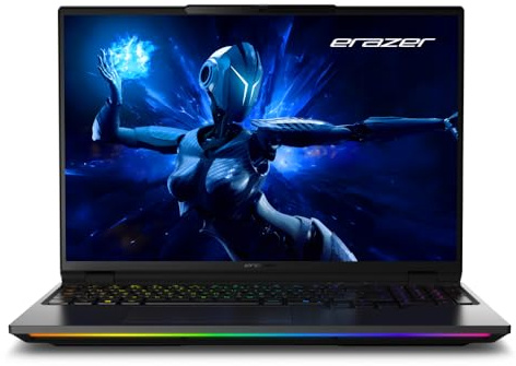 ERAZER Beast 16 X1 Ultimate Intel Ultra 9 275HX 32GB RAM 2TB SSD RTX 5080 16 QHD+ 300Hz Windows 11 Home Gaming Laptop