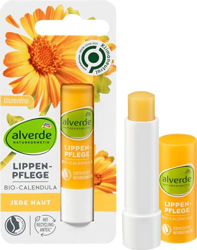 alverde NATURKOSMETIK Lippenbalsam Calendula - 4,8 g