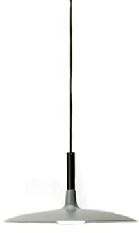 Modern and Simple LED Single-Head Hanging Light, Creative Flying Saucer-Shaped Pendant Lamp, Industrial Style Iron Chandelier, Ceiling Light, Lighting Fixture for Restaurant Bar Decoration