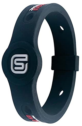 YOU StreamZ Fortschrittliche magnetische Armbänder | verschiedene Größen | schwarzes Silikon-Armband (Medium, bis 19 cm)