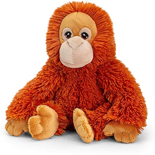 Deluxe Paws Ökologisches Spielzeug aus 100% recyceltem Plüsch (Orang-Utan)